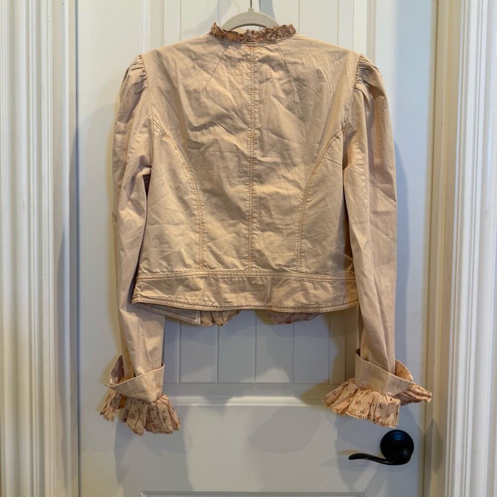 Free People Bennet Ruffle Jacket - Picture 5 of 8